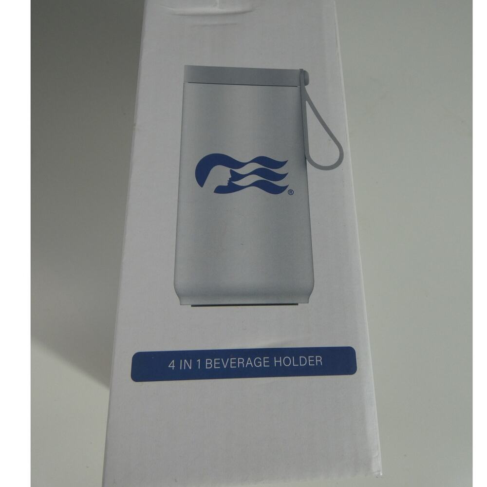 Princess Cruises 4 In 1 Beverage Holder Koozie Drink Bottle Souvenir New In Box